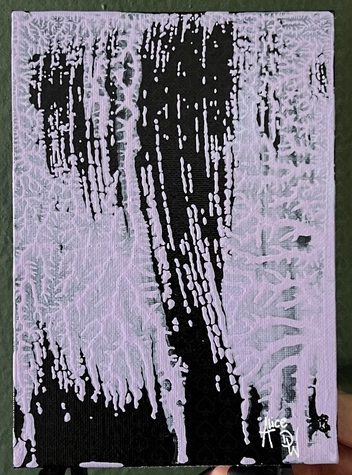 Cemetery Drive | Lavender Willow | 5x7”
