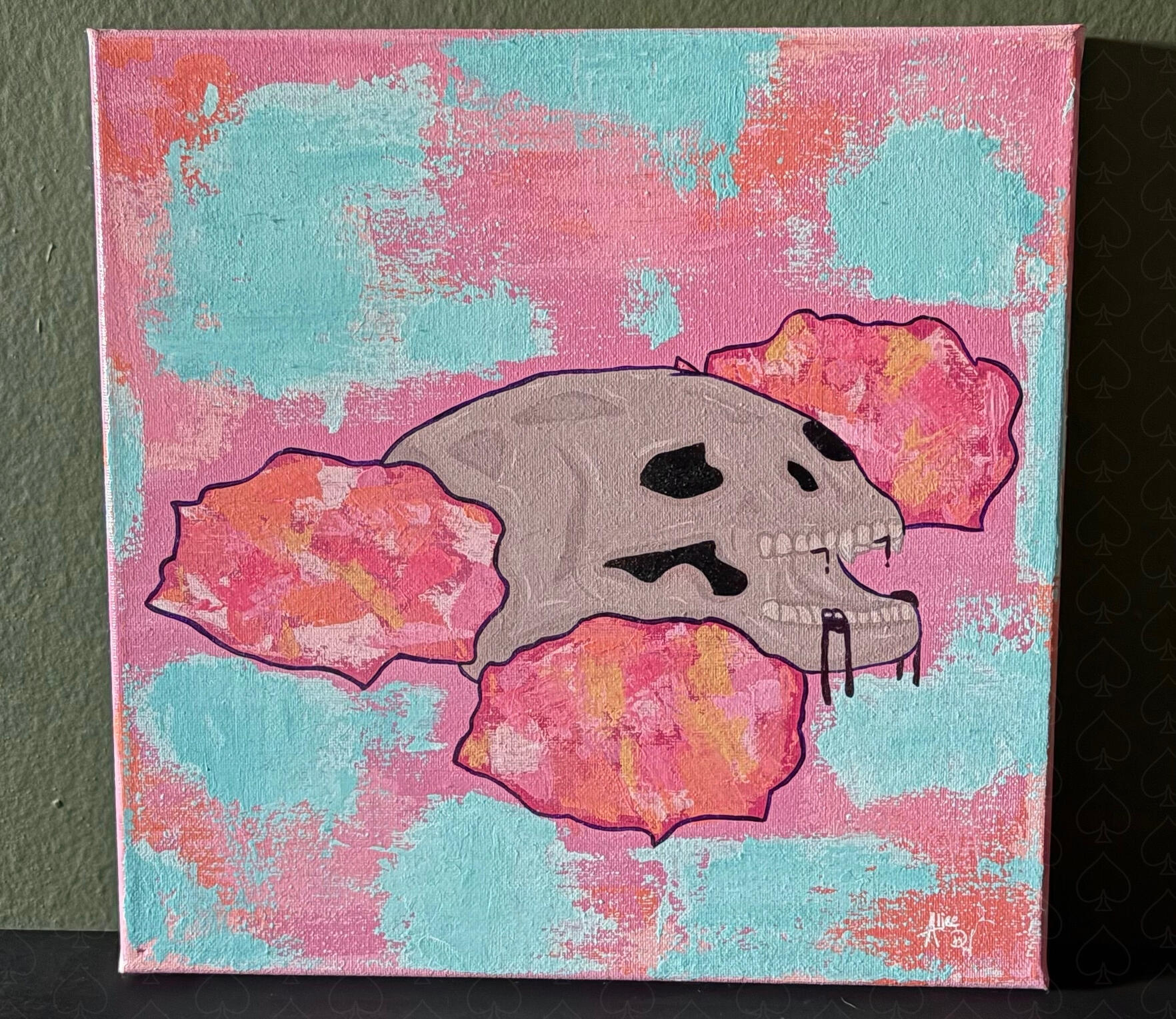 Pawns Garden | Golden hour | 12x12”