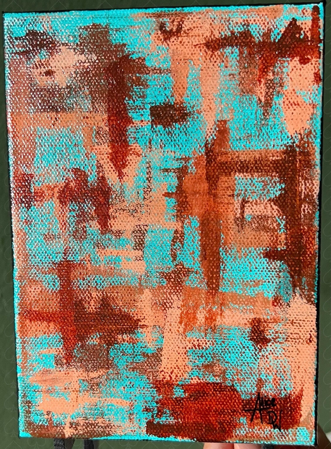 Cemetery Drive | Rust | 5x7“