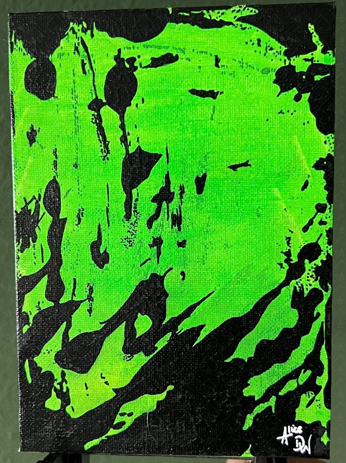 Cemetery Drive | toxic overpour | 5x7”